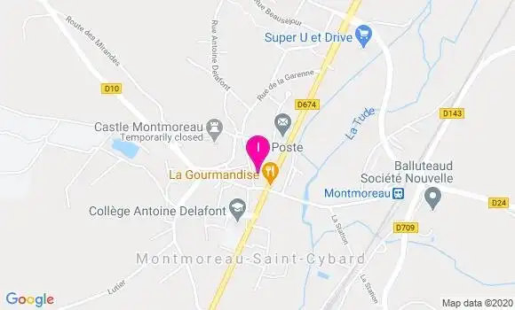 Localisation Isabelle Soulard