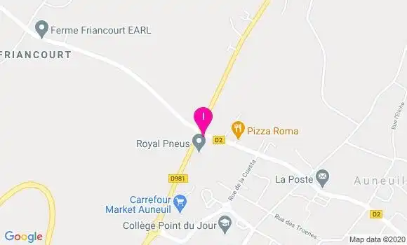 Localisation Clemence Beaurain