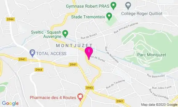 Localisation Brigitte Boudon