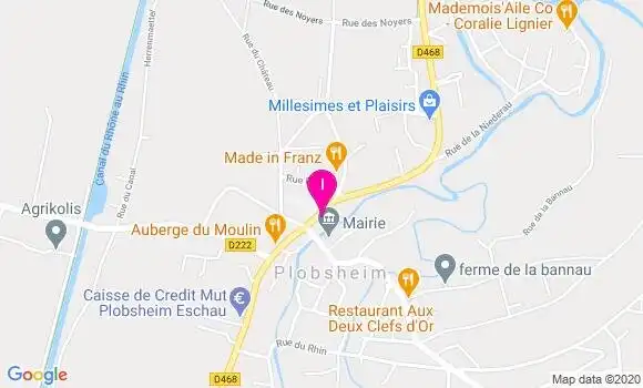 Localisation Philippe Canova