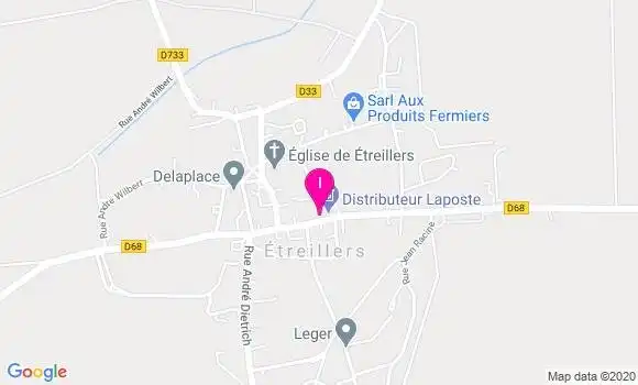 Localisation Audrey Boulanger