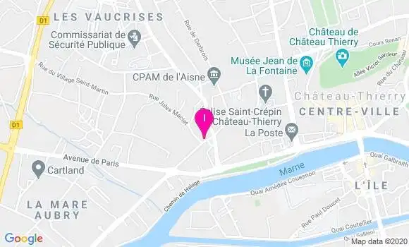 Localisation Aude Millot