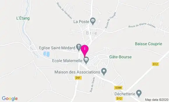 Localisation Emilie Rouffaud