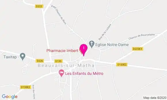 Localisation Geraldine Marchal