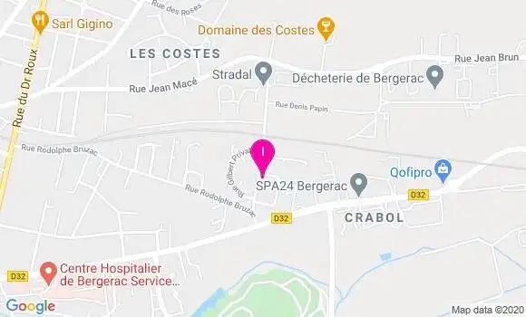 Localisation Axelle Bachelier