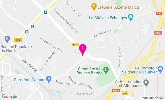 Localisation Charlotte Lecocq