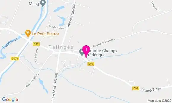Localisation Celine Cognard