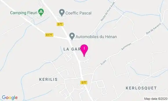 Localisation Julie Pillot