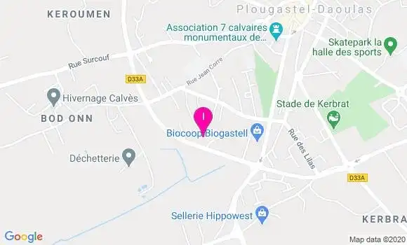 Localisation Delphine Le Cann