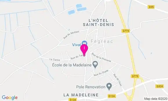 Localisation Cathleen Fontaine