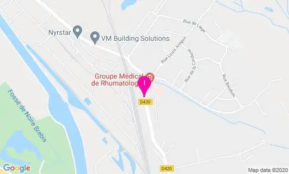 Localisation Laetitia Vencent
