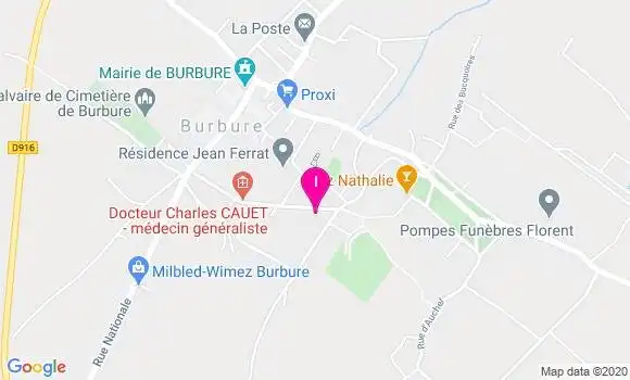 Localisation Aurelie Dewaele