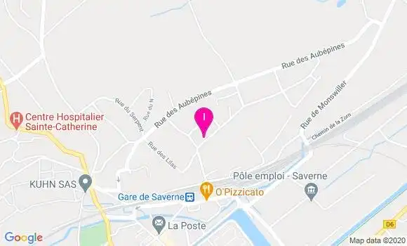 Localisation Michelle Bleuze