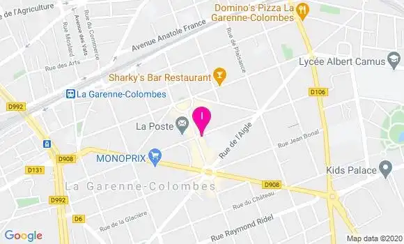 Localisation Aurore Boisselier