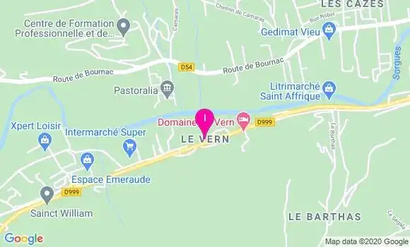 Localisation Amandine Fabre