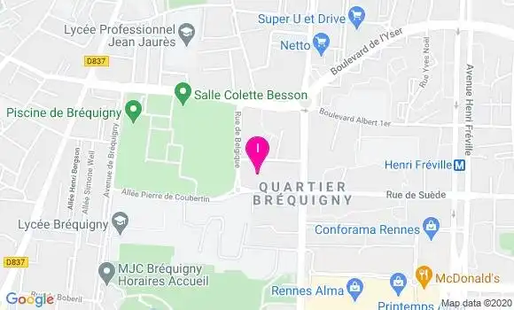 Localisation Sylvie Moreau