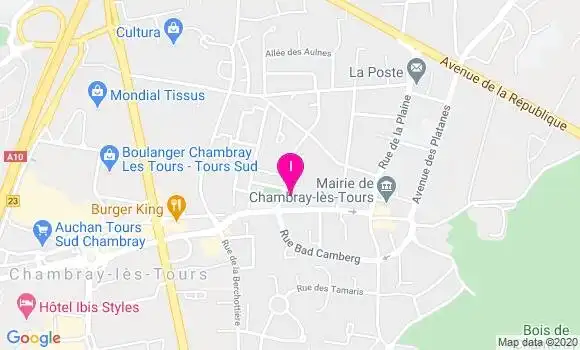 Localisation Catherine Langlais