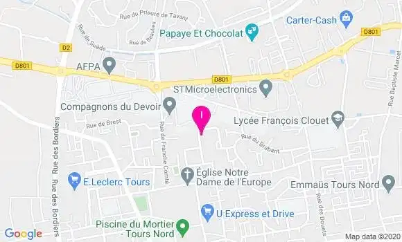 Localisation Dimitri Raffoux
