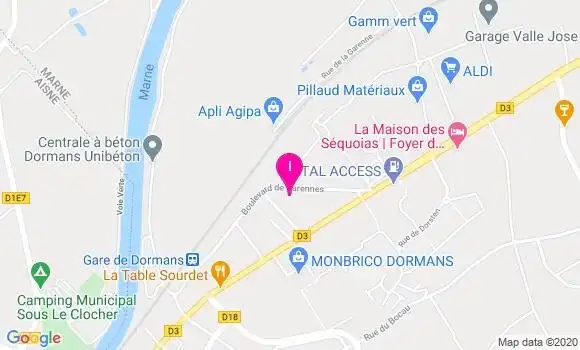Localisation Camille Pascault