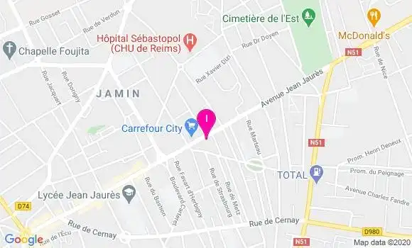 Localisation Celine Carlier Guilbert