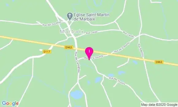 Localisation Emilie Francois