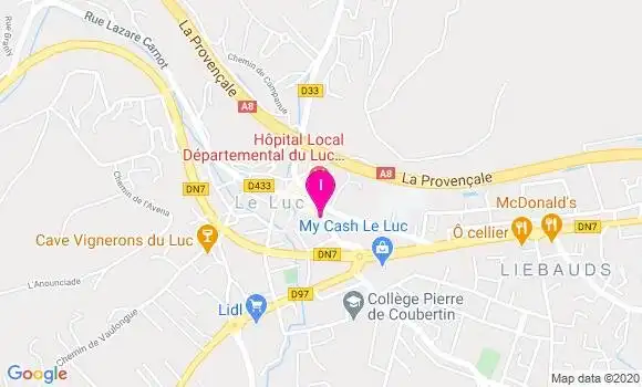 Localisation Coline Marteau