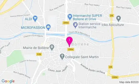 Localisation Caroline Luc