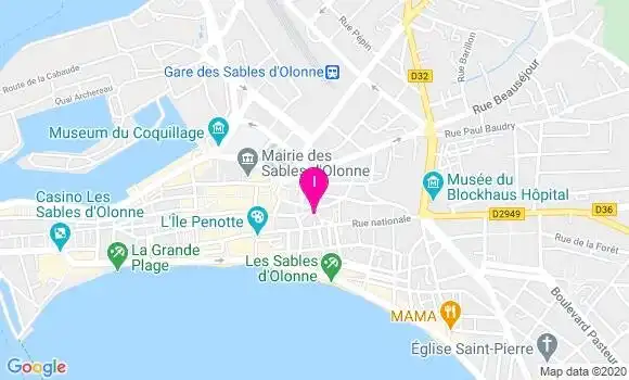 Localisation Sandra Coquereau