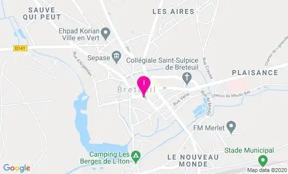 Localisation Aurelie Langeoire