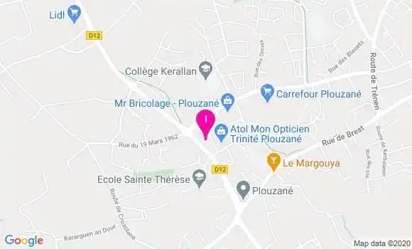 Localisation Solenn Deniel