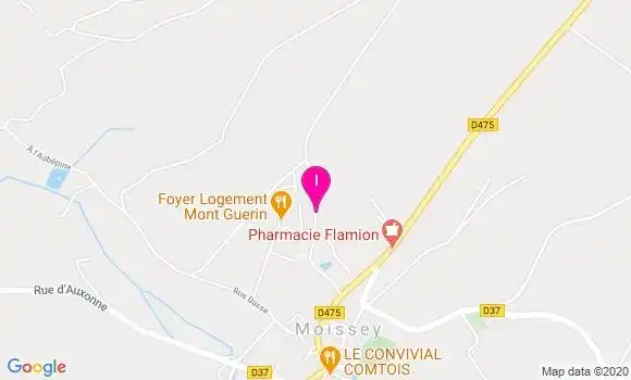 Localisation Elodie Malgras