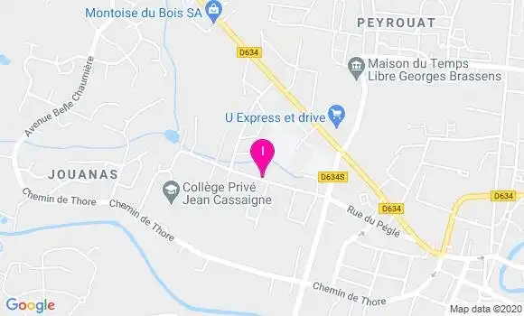 Localisation Emmanuelle Pichot
