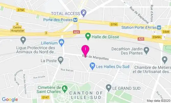 Localisation Cassandre Verdier