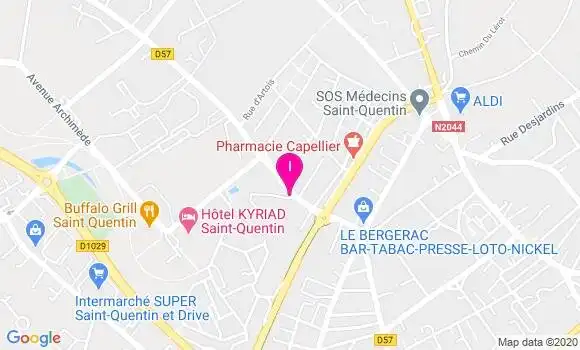 Localisation Aurore Bilteryst