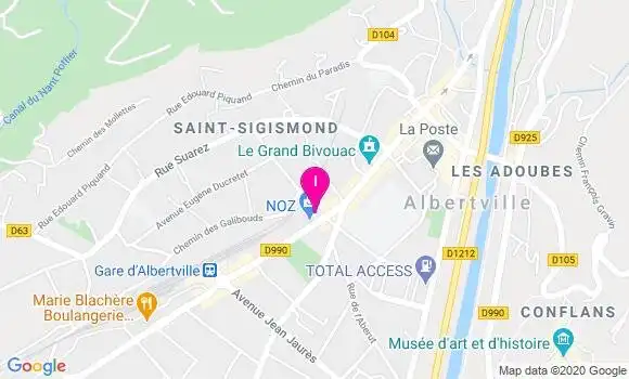 Localisation Anne Rosaz