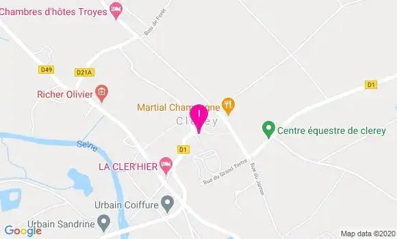Localisation Melanie Virey Bertin