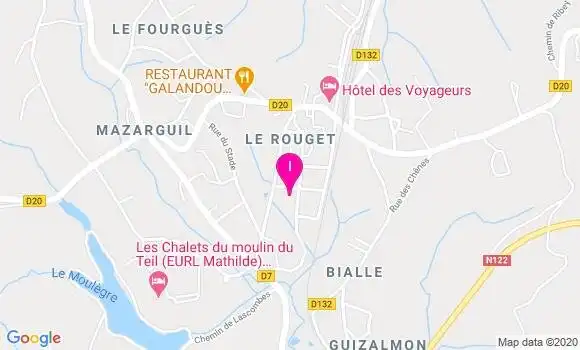 Localisation Isabelle Lair