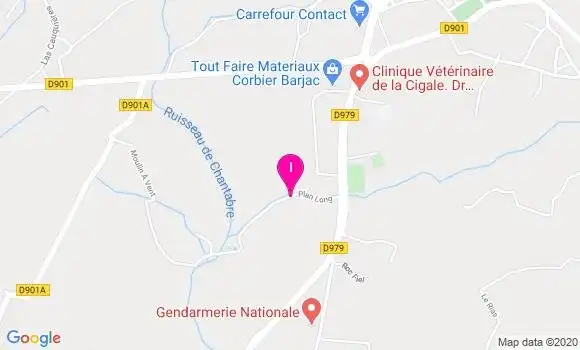 Localisation Cindy Guillemin