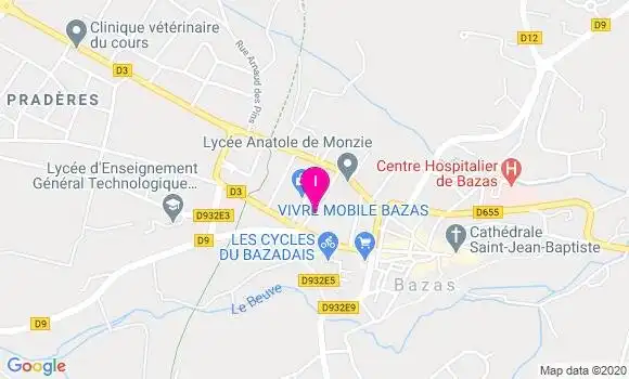 Localisation Isabelle Elizondo