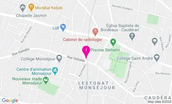 Localisation Alexandra Belloc