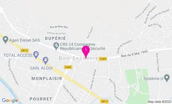 Localisation Charlotte Le Gall