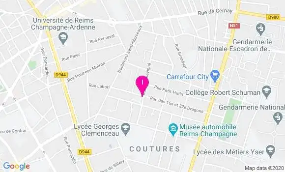 Localisation Beatrice Vasseur