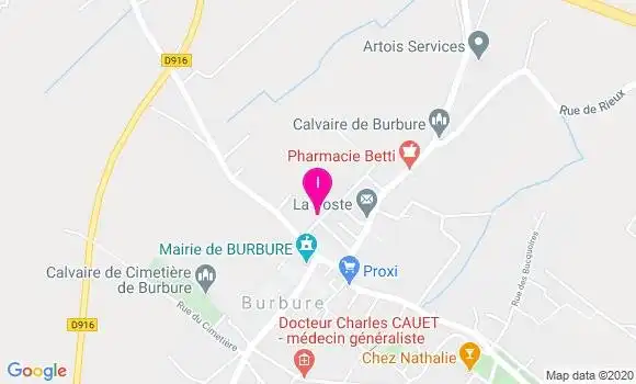 Localisation Helene Caron