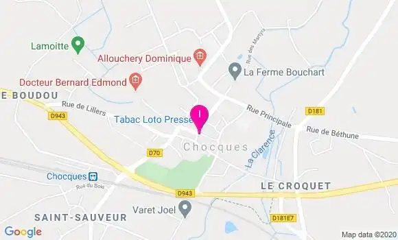 Localisation Alexis Bodelle