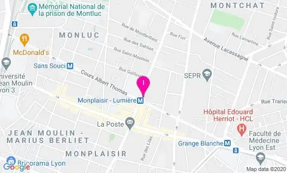 Localisation Christelle Vallon