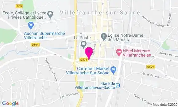 Localisation Charlyn Genin