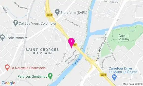 Localisation Florence Chretien