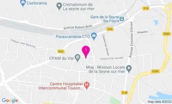 Localisation Amelie Solari