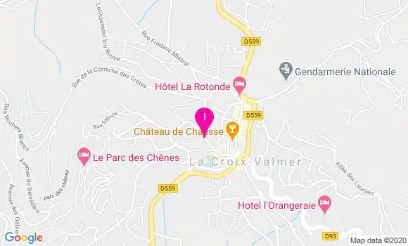 Localisation Marie Cecile Parisot