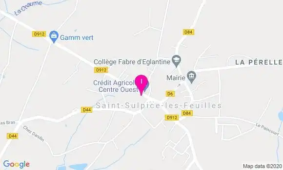 Localisation Karine Desenfant